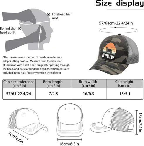 Vista 4 de devor Caps Ok I Pull Up Dad Hats, Graphic Dad Hat for Men