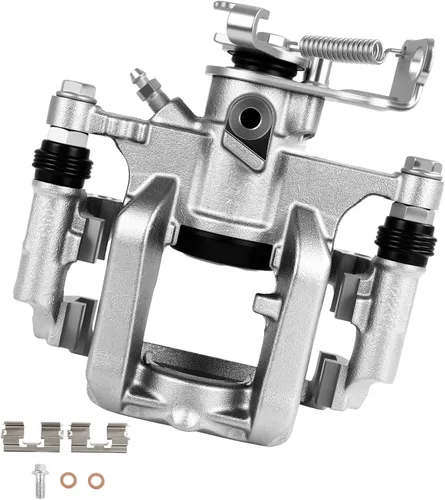 Vista 23 de cciyu Conjunto de pinza de freno trasera izquierda 18B4644A con soporte para Buick Rendezvous, para Chevy Venture, para Oldsmobile Silhouette