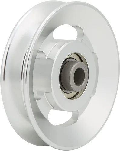 Vista 5 de Ejoyous Aluminium Alloy Fitness Cable Pulley Exercise Strength Training Bearing Pulley Wheel