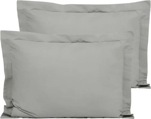 Vista 36 de FLXXIE Juego de 2 fundas de almohada estándar de microfibra, resistentes a la decoloración, a las arrugas y al encogimiento, fundas de almohada