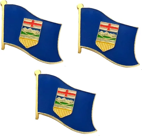 Vista 16 de Pines de solapa de bandera canadiense de provincia y territorio, corbata esmaltada y insignias de alfiler para todas las provincias y territorios