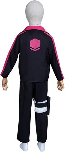 Vista 4 de Disfraz infantil Uzumaki Boruto Cosplay del anime Comic Con Uniformes para Halloween Fiesta de Navidad