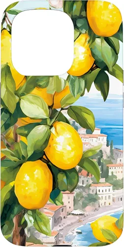 Vista 14 de iPhone 16 Costa de Amalfi con limones de Amalfi del Mar Mediterráneo