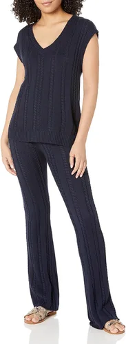 Vista 3 de The Drop Chaleco Frankie de corte holgado con cuello en V para mujer