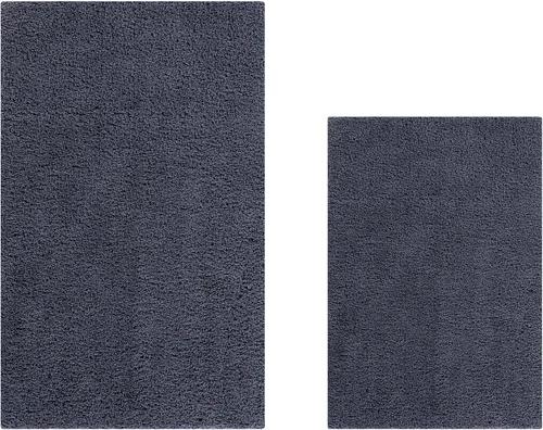 Vista 65 de Better Trends Micro Collection - Tapetes de baño, alfombra suave, alfombra de felpa absorbente, alfombra de baño 100% poliéster para suelo de baño