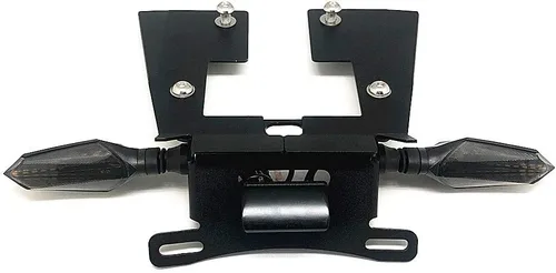 Vista 3 de GROM Kit de eliminación de guardabarros compatible con MSX125 GROM MSX125SF 2016-2020 Soporte de placa de matrícula con señales de giro traseras