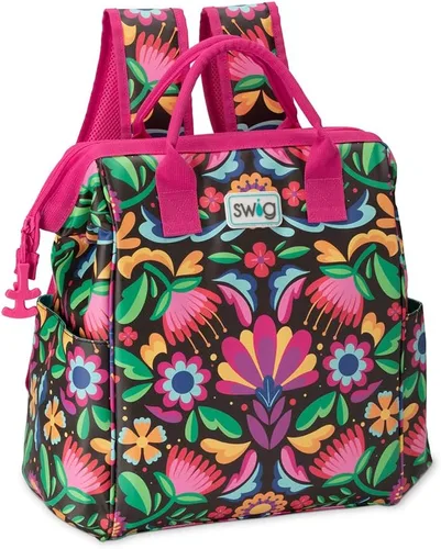 Vista 9 de Mochila enfriadora Swig Life Packi, enfriador aislado, bolsa de playa impermeable, 24 latas, enfriadores aislados livianos