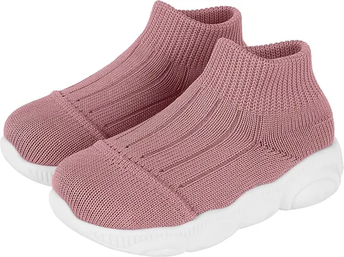 Vista 42 de Zapatos de bebé Pantuflas para niños pequeños, calcetines para niños y niñas, suela antideslizante