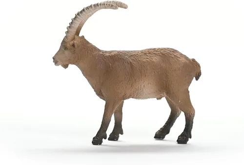 Vista 3 de Schleich Wild Life - Figura de Capricornio de juguete de animales salvajes, niños y niños pequeños a partir de 3 años