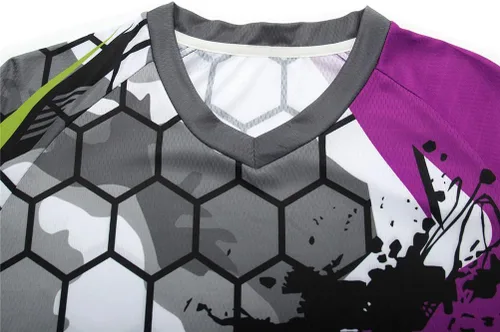 Vista 23 de Hotlion Camiseta de ciclismo para hombre, manga larga, MTB Motocross, ropa de carreras todoterreno