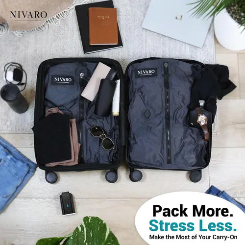 Vista 8 de Bolsas de compresión al vacío de viaje Grandes 30L 1 paquete Impermeable y reutilizable Bolsas ahorradoras de espacio para equipaje Bomba