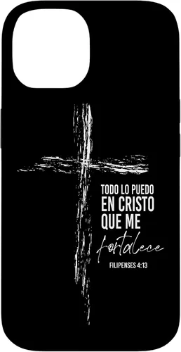Vista 4 de Regalos Cristianos Versos Filipenses 4 13 Christian Spanish - Carcasa para iPhone 17