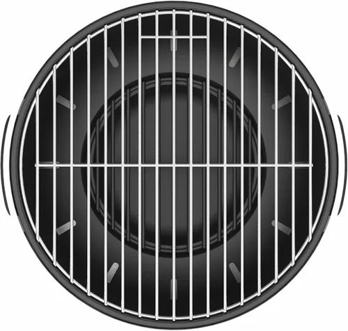 Vista 3 de BergHOFF LEO - Parrilla portátil para barbacoa de mesa con base resistente al calor, correa fácil de transportar y asas desmontables, elementos Negro
