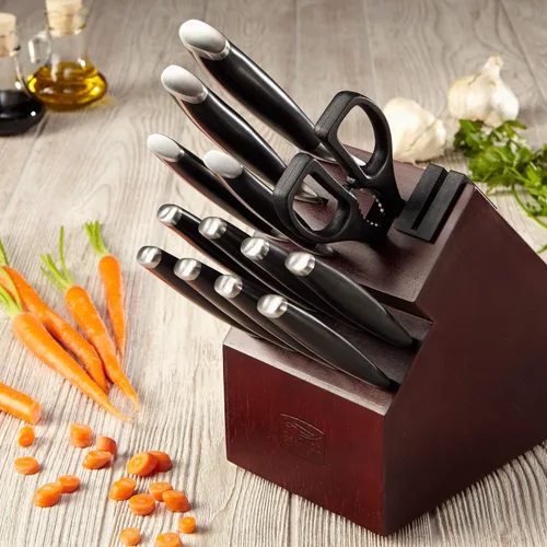 Vista 2 de Chicago Cutlery® Burling - Juego de bloques de 14 piezas