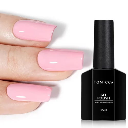 Vista 20 de TOMICCA Esmalte de uñas de gel marrón café, 0.5 onzas líquidas, esmalte de uñas de secado con LED UV para arte de uñas, manicura en casa, otoño e