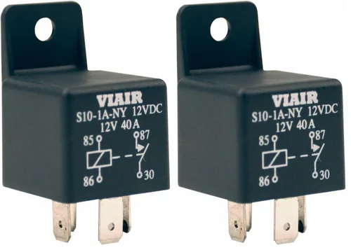 Vista 2 de Viair 93940, relé de compresor de aire de 40 amp para compresor de 12 V