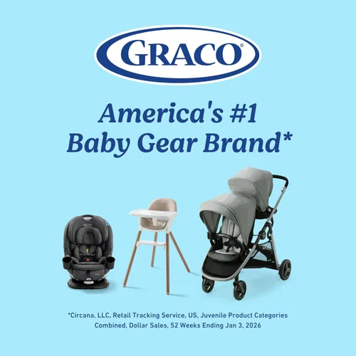 Vista 6 de Carrito de bebé Graco FastAction con sistema doblador basculante, Gotham