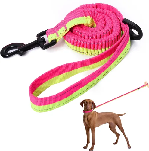 Vista 10 de Mile High Life Correa elástica para perro Correa de entrenamiento de tracción suave Textura suave y cómoda 3-5 pies para perros/gatos