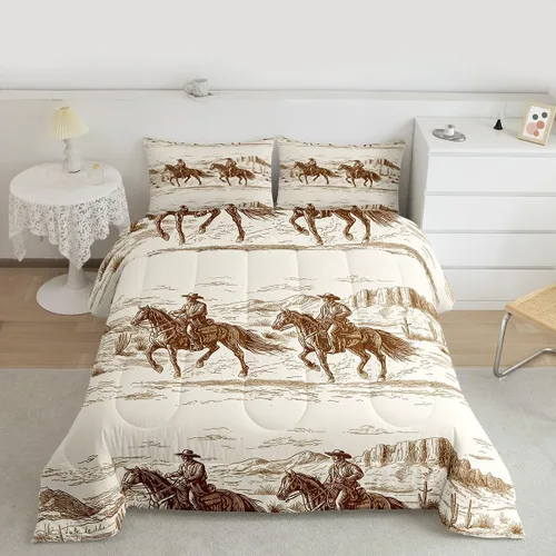 Vista 51 de Erosebridal - Juego de edredón Samurai, juego de ropa de cama al atardecer, edredón japonés de samurái cálido y suave, decoración de dormitorio