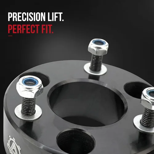 Vista 5 de Kit de elevación de nivelación de suspensión delantera de 2.5 pulgadas, 2 pulgadas, aluminio forjado, compatible con Dodge, Ram 1500, 1500, kit