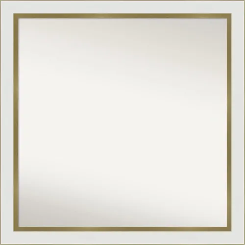 Vista 46 de Amanti Art Espejo personalizado, espejo de baño estrecho Alexandria White Wash, espejo de pared o espejo de tocador de baño sobre el fregadero