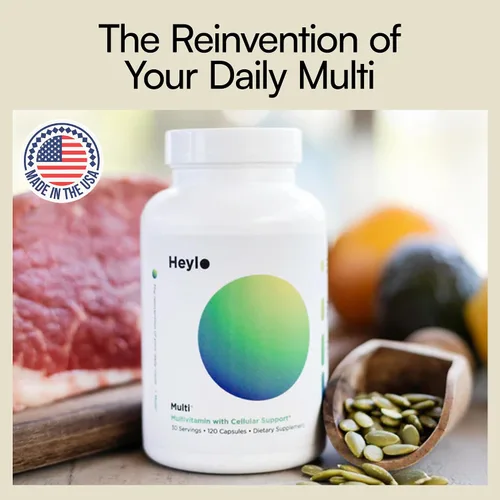 Vista 9 de Heylo Multi+ Suplemento multivitamínico avanzado – Aumenta la energía, mejora el apoyo inmunológico, proporciona protección antioxidante, promueve