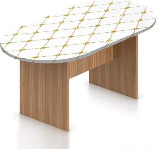 Vista 9 de Mantel ajustable ovalado de poliéster elástico floral, mantel ajustable con estampado de cerezo Sakura, se adapta a mesas ovaladas de hasta 36 x 48