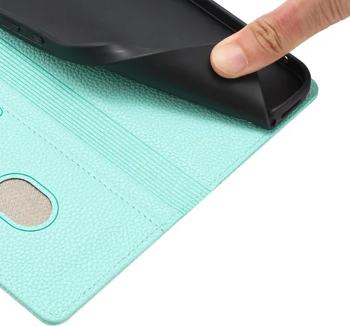 Vista 2 de Funda compatible con Nothing CMF Phone 1, compatible con Nothing CMF Phone 1, cierre magnético, soporte con ranura para tarjetas, cartera BHL