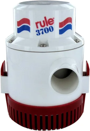 Vista 2 de Bomba de sentina sumergible de alto rendimiento 3700 de la regla 14A, 12V