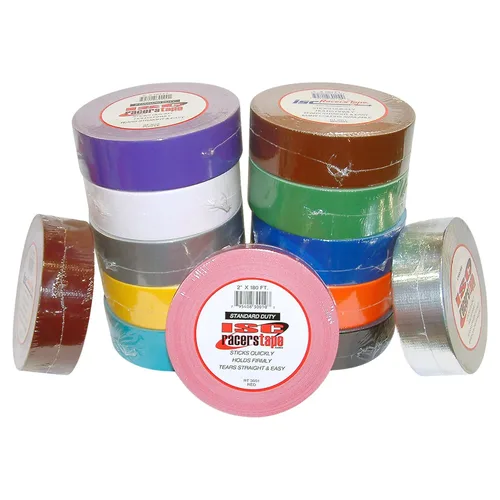 Vista 3 de ISC Racer's Tape cinta adhesiva de rendimiento estándar, Plateado