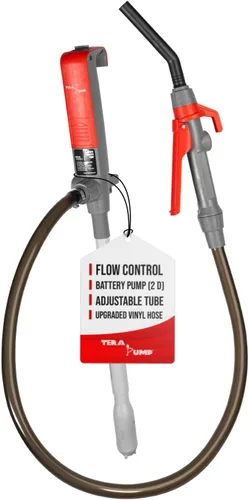 Vista 14 de TERA PUMP Bomba de Transferencia Rápida de Varilla con Mango de Gatillo y Manguera de Vinilo de 39.4 Pulgadas - Caudal Máximo de 2.8 GPM - Funciona