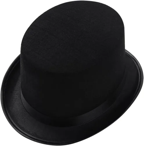 Vista 5 de TiaoBug Kids Boys Girls Magician Cosplay Costumes Cape Top Hat Magic Gloves Halloween Performance Fancy Dress up Outfits