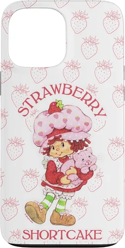 Vista 10 de iPhone 14 Strawberry Shortcake Cutie - Funda con diseño de fresas vintage