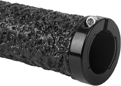 Vista 4 de Empuñaduras de manillar de bicicleta, 1 par de empuñaduras ergonómicas para manillar de bicicleta, agarre universal de doble bloqueo para manillar