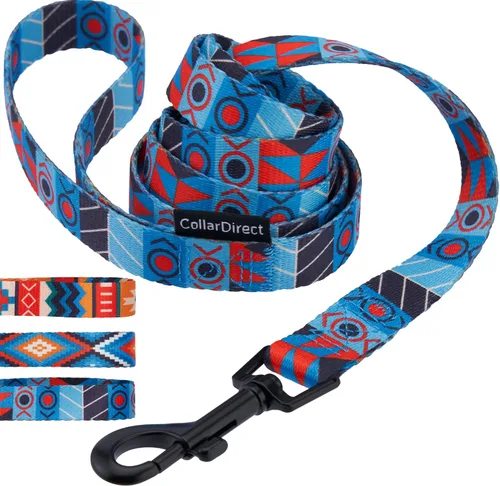 Vista 25 de CollarDirect Correa para perro duradera para mascotas, para caminar, entrenar y correr para pequeña, mediana y grande