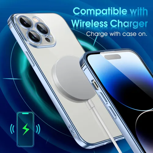 Vista 422 de Supdeal Funda cristalina transparente para iPhone 11, [No se amarillea] [Protección de la cámara] [Probado contra caídas de grado militar] Funda