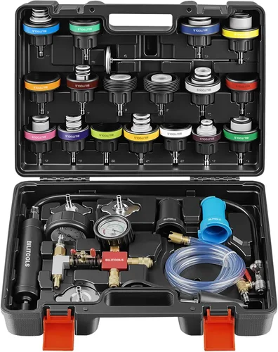Vista 10 de BILITOOLS Kit de recarga de vacío de refrigerante de 10 piezas, elevación