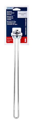 Vista 5 de Camco 02342/02343 elemento calefactor de agua plegable con tornillos, 4 500 vatios, 240 voltios, alta densidad en vatios
