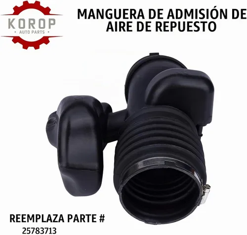 Vista 2 de Manguera limpiadora de entrada de aire SUSTITUYE # 25783713 Compatible con 2009 2010 2011 Buick Enclave Chevy Traverse GMC Acadia Saturn Outlook