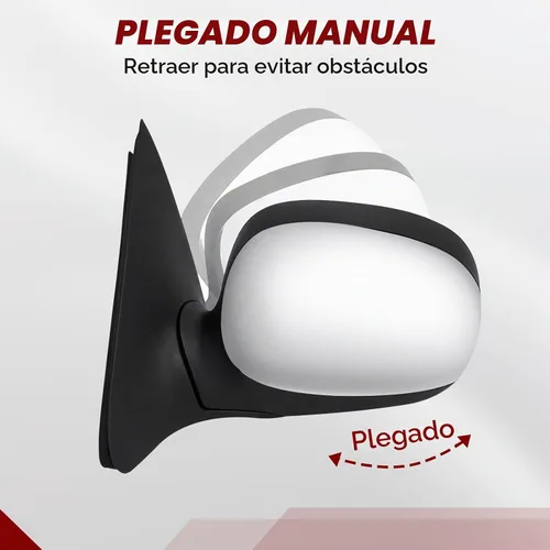 Vista 3 de PZ Espejo para puerta lateral del conductor compatible con Ford F150 1997