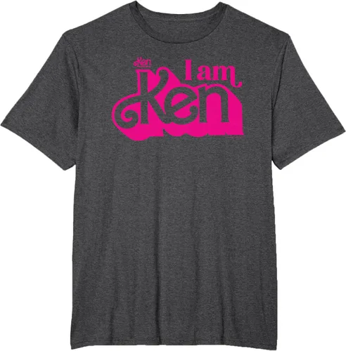 Vista 14 de Camisetas y camisetas de Barbie The Movie I Am Ken para hombres y mujeres Negro