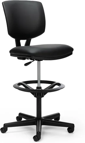 Vista 12 de HON Volt Silla ergonómica de oficina, sin brazos, silla de escritorio de Parte trasera de tela