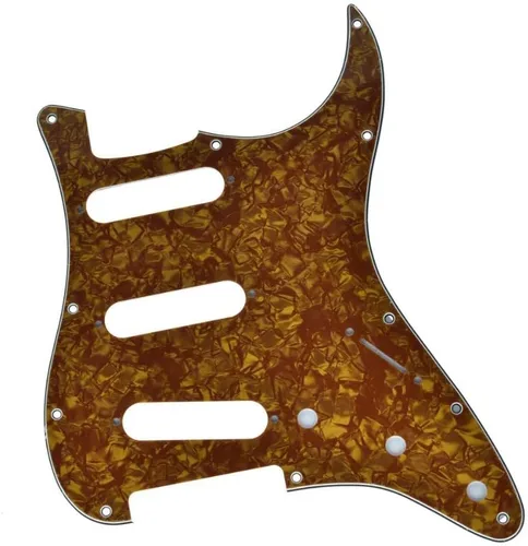 Vista 22 de KAISH - Golpeador de 11 agujeros estilo ST/Strat, SSS, para Stratocaster de EE. UU./México, perla de abulón