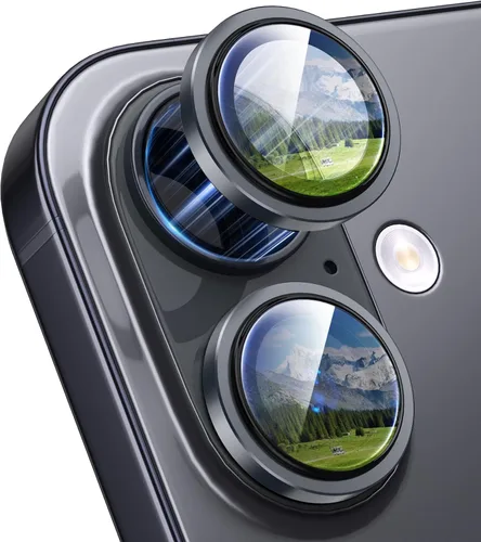 Vista 15 de para iPhone 17 Air Protector de Lente de Cámara Protector de Pantalla de Lente Individual Original Dureza 9H, Resistente a Rayones, Compatible
