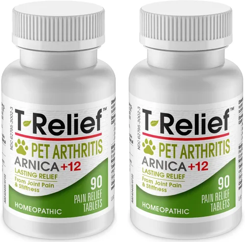 Vista 10 de MediNatura T-Relief Pet Alivio para la Artritis Árnica +12 Potentes Medicinas Homeopáticas Naturales Ayudan a Aliviar el Dolor de Cadera