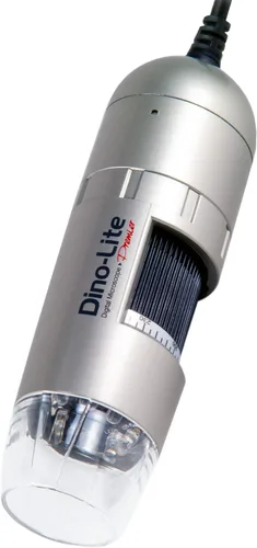 Vista 12 de Dino-Lite microscopio digital de mano, aumento de 10x-220x, resolución verdadera de 0.3 MP/1.3 MP/5.0 MP, Windows/Mac/iOS/Android, incluye software