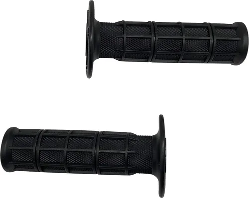 Vista 2 de 0.866 in 7/8" universal motocicleta antideslizante goma negro manillar puños para ATV UTV Dirt Pit Bike para Yamaha para Honda para Suzuki y Kawasaki