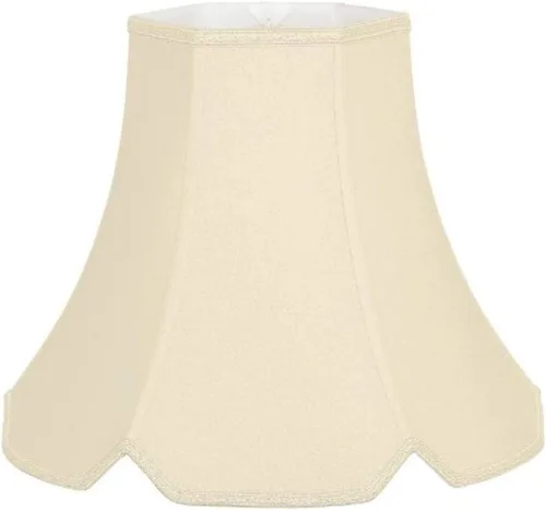 Vista 5 de Royal Designs - Pantalla hexagonal con muescas en V, oro antiguo, 5 x 10 x 9.5 pulgadas Dorado antiguo