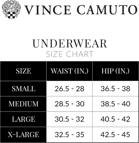 Vista 5 de Vince Camuto Ropa interior para mujer paquete de 5 calzones sin costuras S-XL