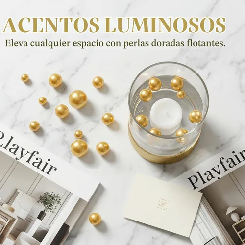 Vista 2 de 140 perlas para relleno de jarrón, sin agujero, cuentas de maquillaje para jarrón, cuentas de maquillaje para soporte de brochas para decoración